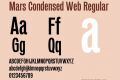 Mars Condensed Web