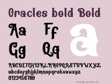 Oracles bold