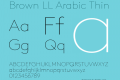 Brown LL Arabic