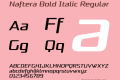 Naftera Bold Italic