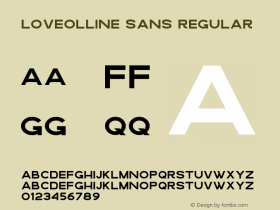 Loveolline Sans