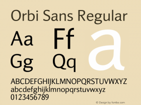 Orbi Sans