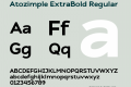 Atozimple ExtraBold