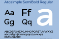 Atozimple SemiBold