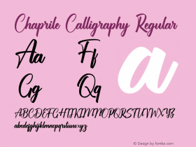 Chaprile Calligraphy
