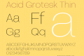 Acid Grotesk