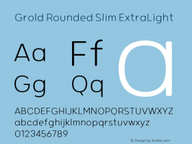 Grold Rounded Slim