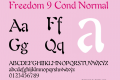 Freedom 9 Cond