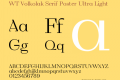 WT Volkolak Serif Poster