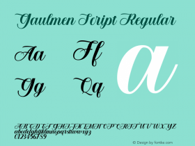 Gaulmen Script