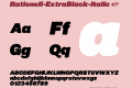 Rationell-ExtraBlack-Italic