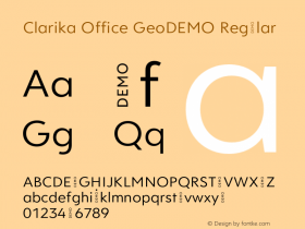 Clarika Office GeoDEMO