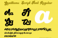 Gazillions Script Font