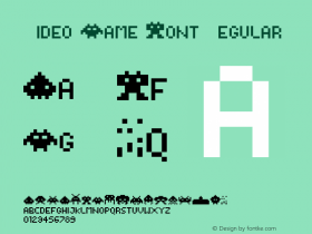 Video Game Font