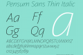 Pensum Sans