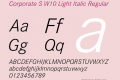 Corporate S W10 Light Italic