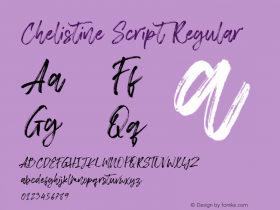 Chelistine Script