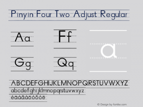 Pinyin Four Two Adjust