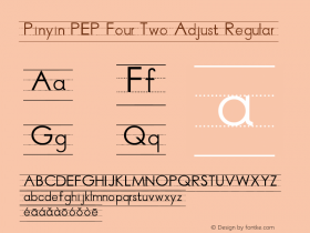 Pinyin PEP Four Two Adjust