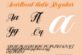 Heartbeat italic