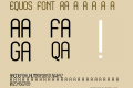 EQUOS FONT