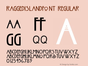 RAGGEDISLANDfont