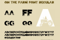 On the Farm Font