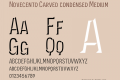 Novecento Carved condensed