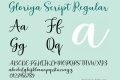 Gloriya Script