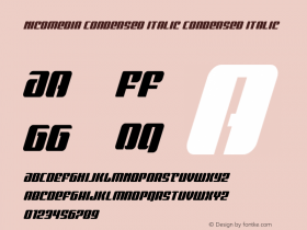 Nicomedia Condensed Italic