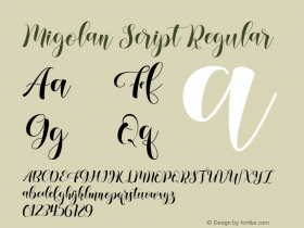 Migolan Script