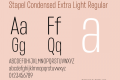 Stapel Condensed Extra Light