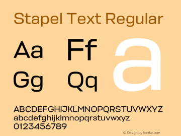 Stapel Text