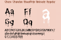 Charu Chandan BloodDrip Unicode