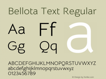 Bellota Text