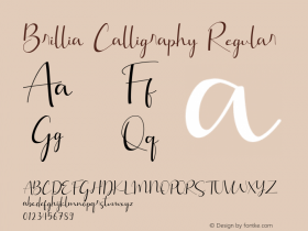 Brillia Calligraphy