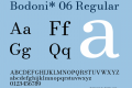 Bodoni* 06