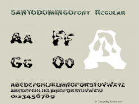 SANTODOMINGOfont