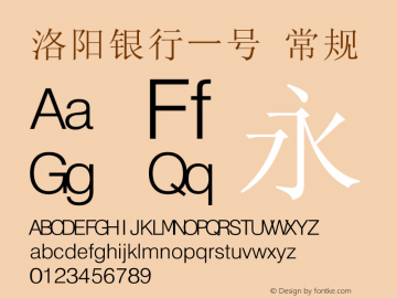 洛阳银行一号