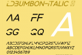 LDBumbon-Italic