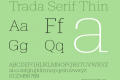 Trada Serif