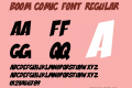 Boom Comic Font