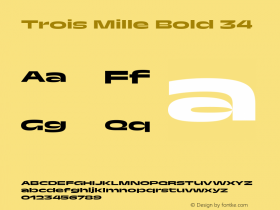 Trois Mille Bold