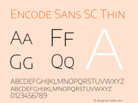Encode Sans SC