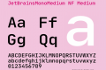 JetBrainsMonoMedium NF