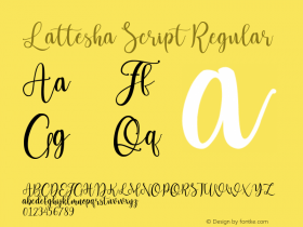 Lattesha Script