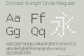 Dotted Songti Circle