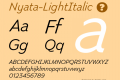 Nyata-LightItalic