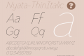 Nyata-ThinItalic