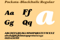 Pockota-BlackItalic